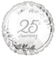 Happy 25th Anniversary 17" Balloon