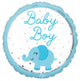 Baby Boy Elephant 17" Balloon