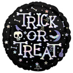 Iridescent Trick or Treat 18" Balloon