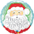 Merry Christmas Santa 18" Balloon