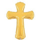 39" Gold Cross - Betallic