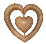44" Heart-To-Heart - Coffee - Winner Party