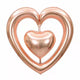 44" Heart-To-Heart - Rose Gold - Winner Party