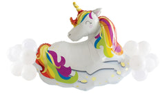 Cloudborne Unicorn With Latex Accent 49" Balloon