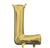 Letter L - Anagram - White Gold (air-fill Only) 16″ Balloon