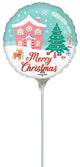 Nostalgic Christmas Wonderland 9" Air-fill Balloon (requires heat sealing)