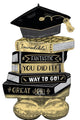 45" AirLoonz™ - Graduation Books - Anagram
