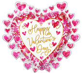 Heartfelt Valentine's Day 29″ Balloon