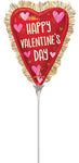 Sketched Impressions Elongated Heart 14" Balloon