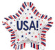 USA Star Fringe 28" Balloon