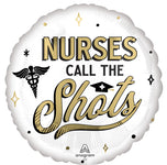 Nurses Call the Shots 17" Balloon