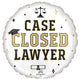 Case Closed Lawyer Graduation 17" Balloon