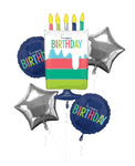 Modern Birthday Balloon Bouquet