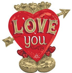 46" AirLoonz™ - Just My Type - Love You - Anagram