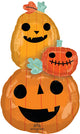 Classic Halloween Pumpkin Stack 35" Multi-Balloon