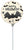 Halloween Satin Bat Attack 9" Air-fill Balloon (requires heat sealing)