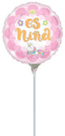 Es Niña 9" Air-fill Balloon (requires heat sealing)