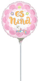 Es Niña 9" Air-fill Balloon (requires heat sealing)