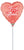 Te Amo Corazones 9" Air-fill Balloon (requires heat sealing)