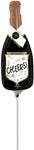 Cheers Confetti Bubbly Bottle 14" Balloon