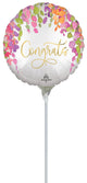 Romantic Floral Wedding 4" Air-fill Balloon (requires heat sealing)