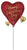 Happy Valentine's Day Rouge 14" Balloon (requires heat-sealing)