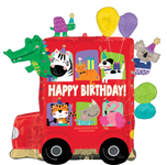 Party Bus Birthday 28″ Balloon