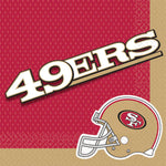 49ers Lunch Naps by Amscan from Instaballoons