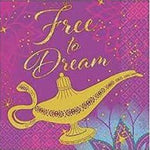5" Beverage Napkins - Aladdin (16ct) - Amscan