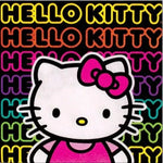 5" Beverage Napkins - Hello Kitty Neon (16ct) - Amscan