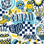 5" Beverage Napkins - Minions (16ct) - Unique