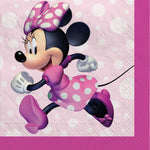 5" Beverage Napkins - Minnie Mouse Forever (16ct) - Amscan