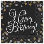 5" Beverage Napkins - Sparkling Celebration (16ct) - Amscan