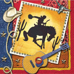 5" Beverage Napkins - Wild West (16ct) - Amscan
