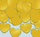 1oz Confetti Hearts - Gold