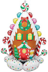 51" AirLoonz™ - Gingerbread House - Anagram