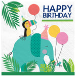 Jungle Birthday - Lunch Napkin (16 count)