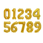 52" Balloon Numbers - Gold - Winner Party