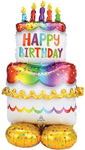 53" AirLoonz™ - Birthday Cake - Anagram
