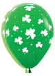 Shamrocks 11″ Latex Balloons (50 count)