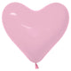 Sempertex Hearts - Fashion Bubble Gum Pink 11″ Latex Balloons (50 count)