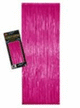 8'×3' Foil Curtain - Cerise