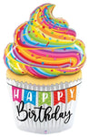 56" Special Delivery Birthday Cupcake - Betallic