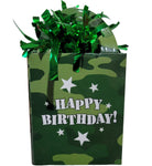 5.7oz Balloon Weight - Camo Tote - Amscan
