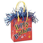 5.7oz Balloon Weight - Happy Birthday Tote - Unique