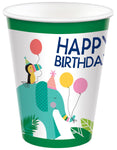 Jungle Birthday - 9 oz Cup (8 count)