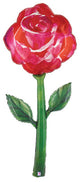 64" Red Rose - Betallic