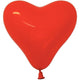 6" Fashion Red Heart - (100ct) - Sempertex