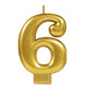 #6 Met Gold Candle