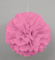 16" Puff Ball - Hot Pink